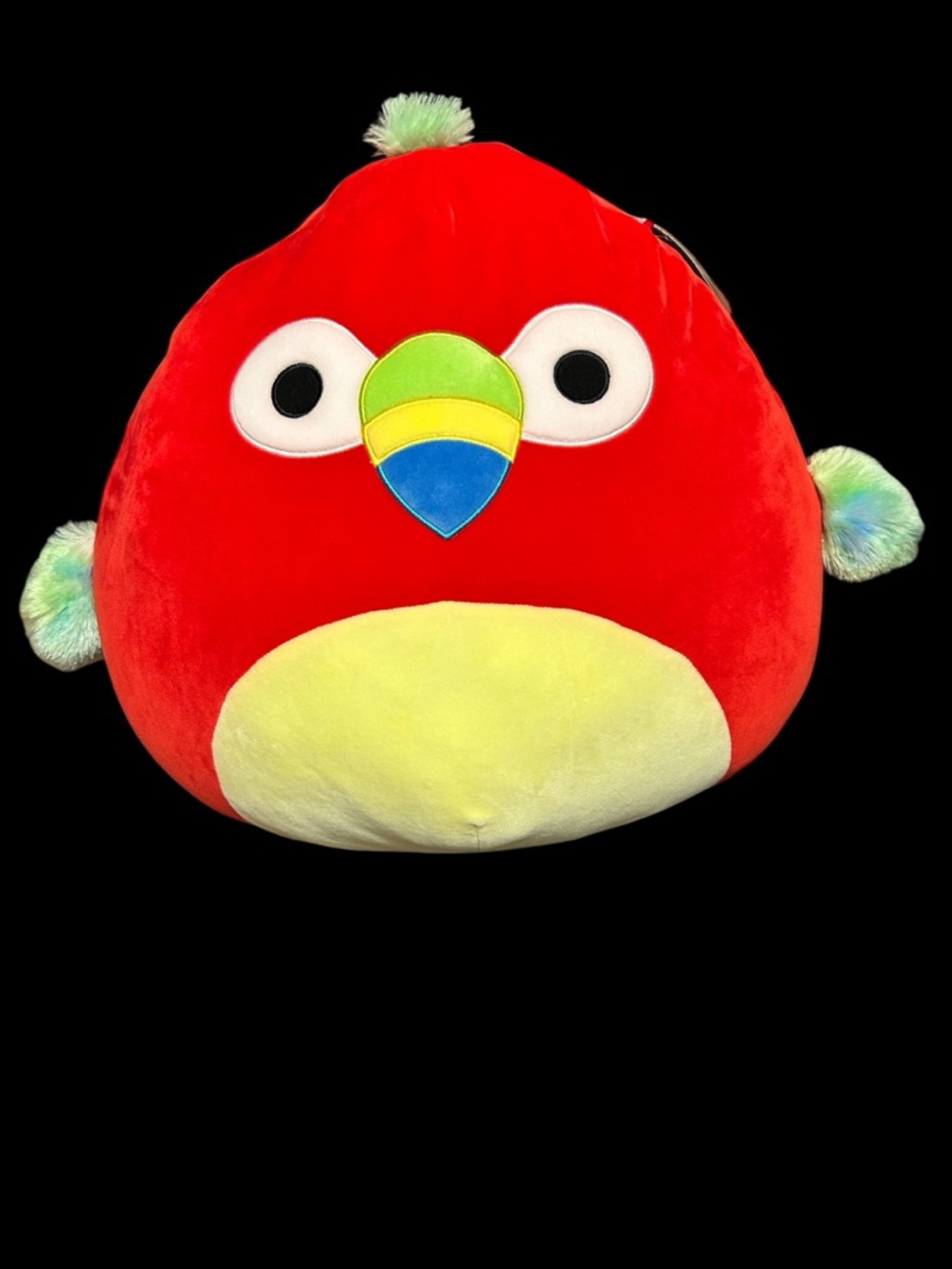 Squishmallow Paco 16” red Parrot. Super soft & squishy. great pillow.